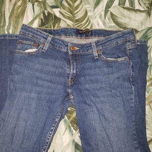 Levi's too super-low 524 jeans
